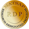 natsap research designated program logo