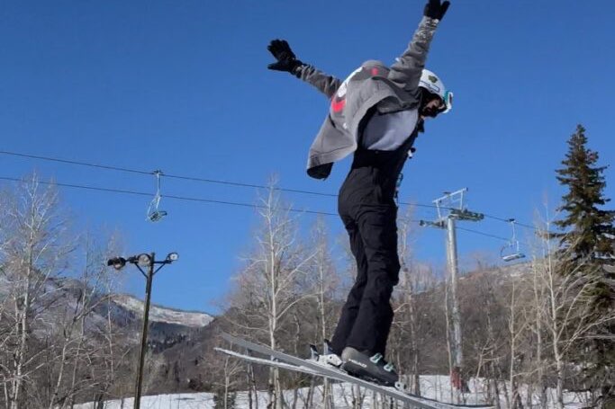 Student Ski Jump, Private Lesson, New Haven